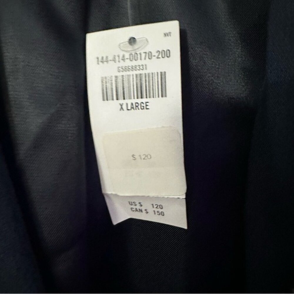 Abercrombie & Fitch Navy Blazer XL NWT Tailored Old Money Chic - Picture 9 of 14